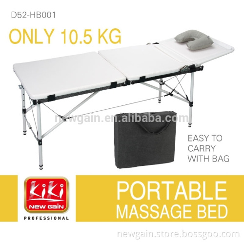 Portable Style Beauty Furniture. Only 10.5kgs massage Bed. Portable Folding Massage table